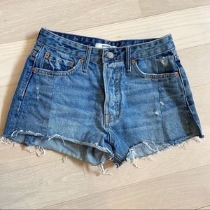 GRLFRND denim shorts